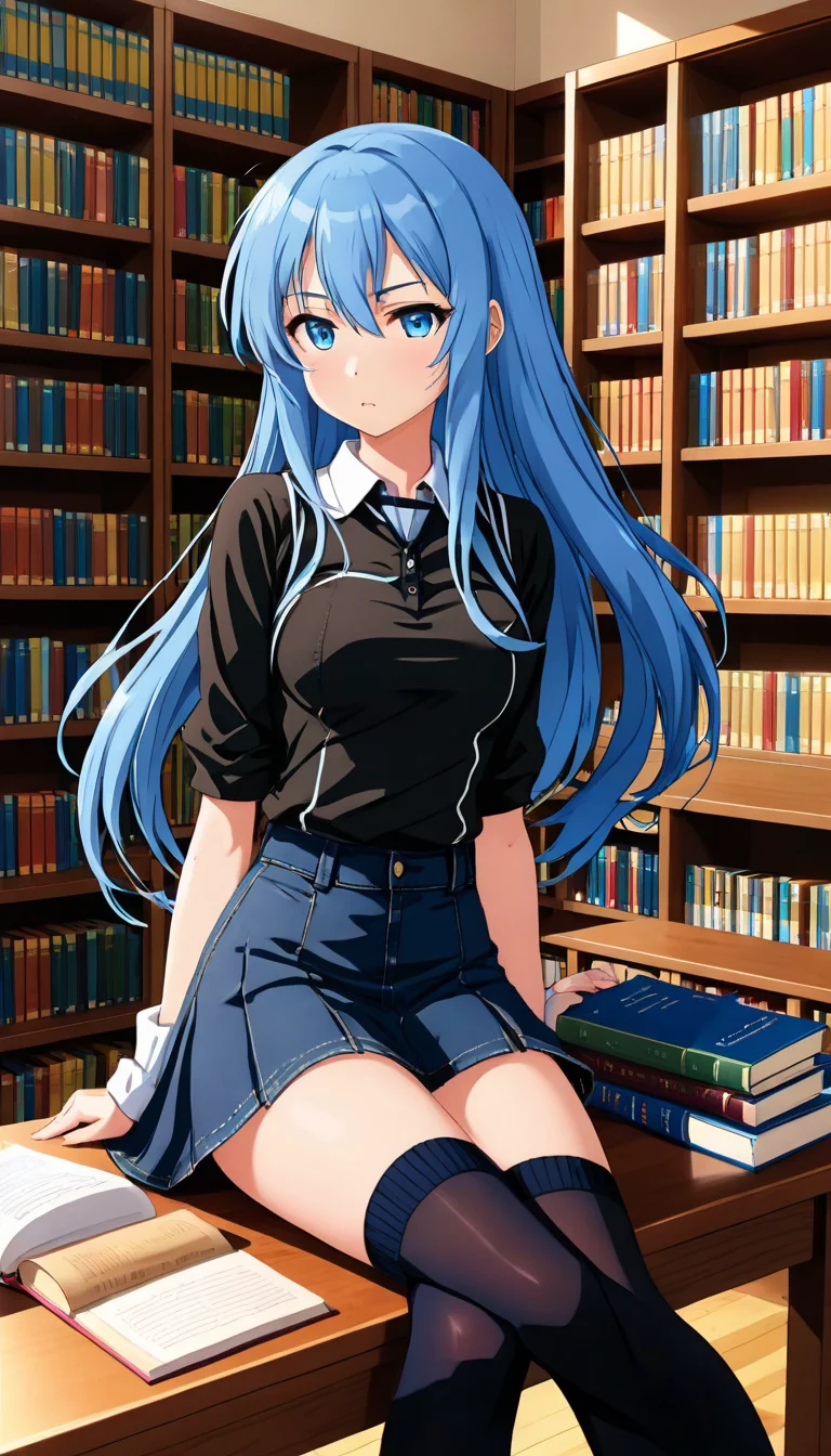 Museland-Bullying Crush's Library Project-TsundereCrush-BullyHotGirl