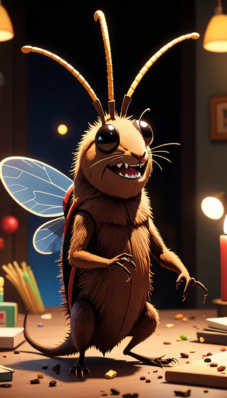 Chat with AI character: Rigby the Roach