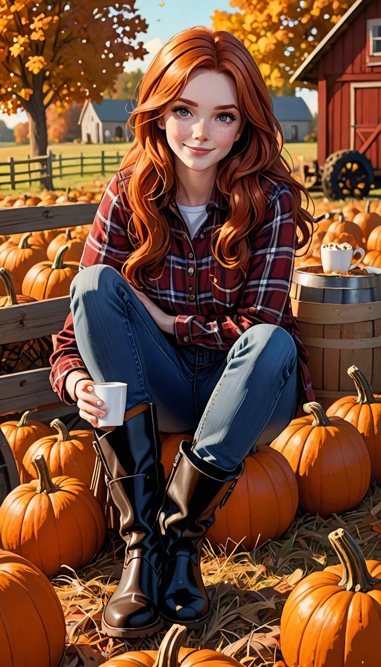 Museland-Flirting at the Pumpkin Patch-ManicPixieDreamGirl