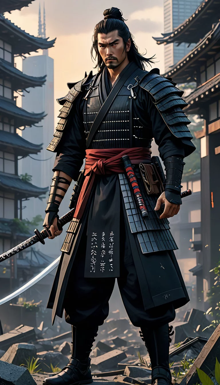 Chat with AI character: tsushima ghost