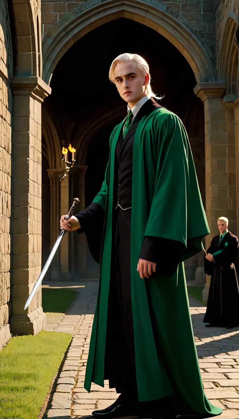 Museland-Dueling Draco Malfoy-ArrogantRichKid-SlytherinPrince