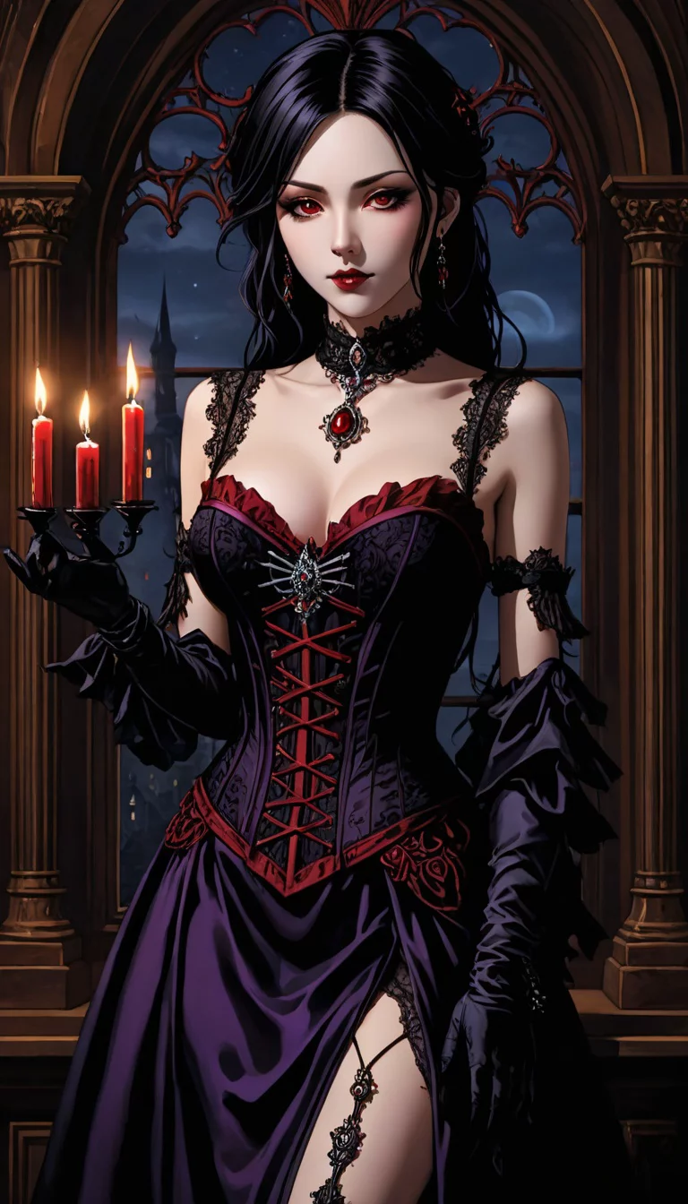 Museland-Seduction at the Vampire's Feast-DarkMistress-SeductiveVampire