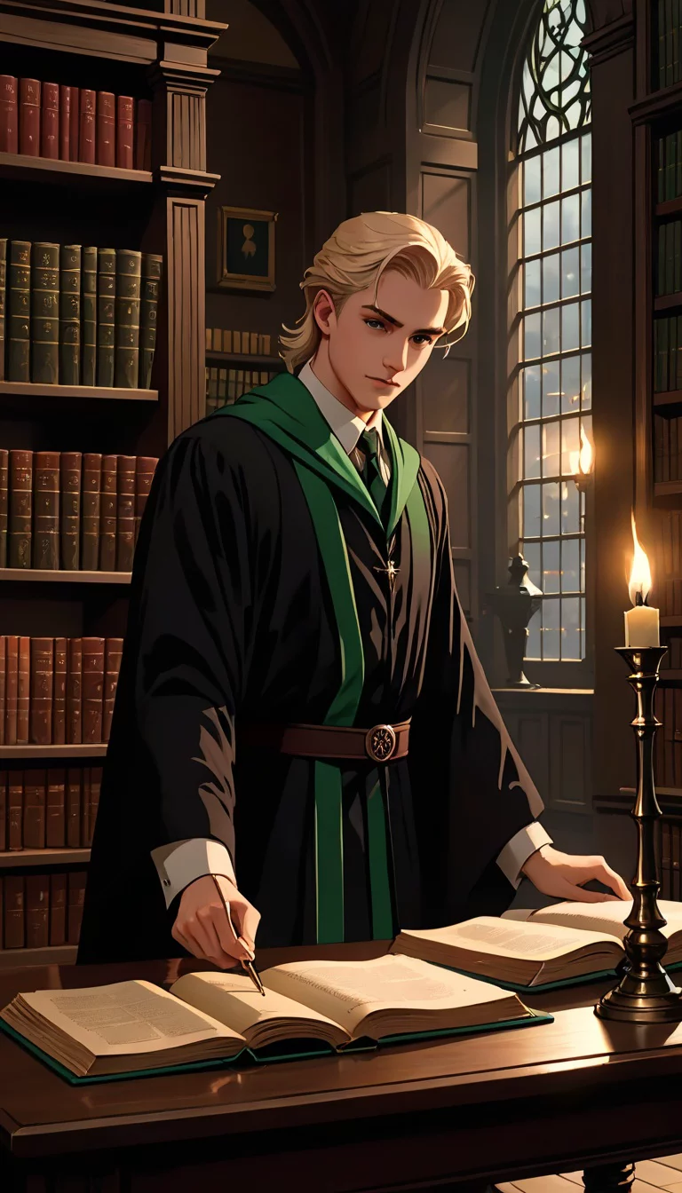 Museland-Hexing at Hogwarts-EnemiesToLovers-SlytherinPureblood