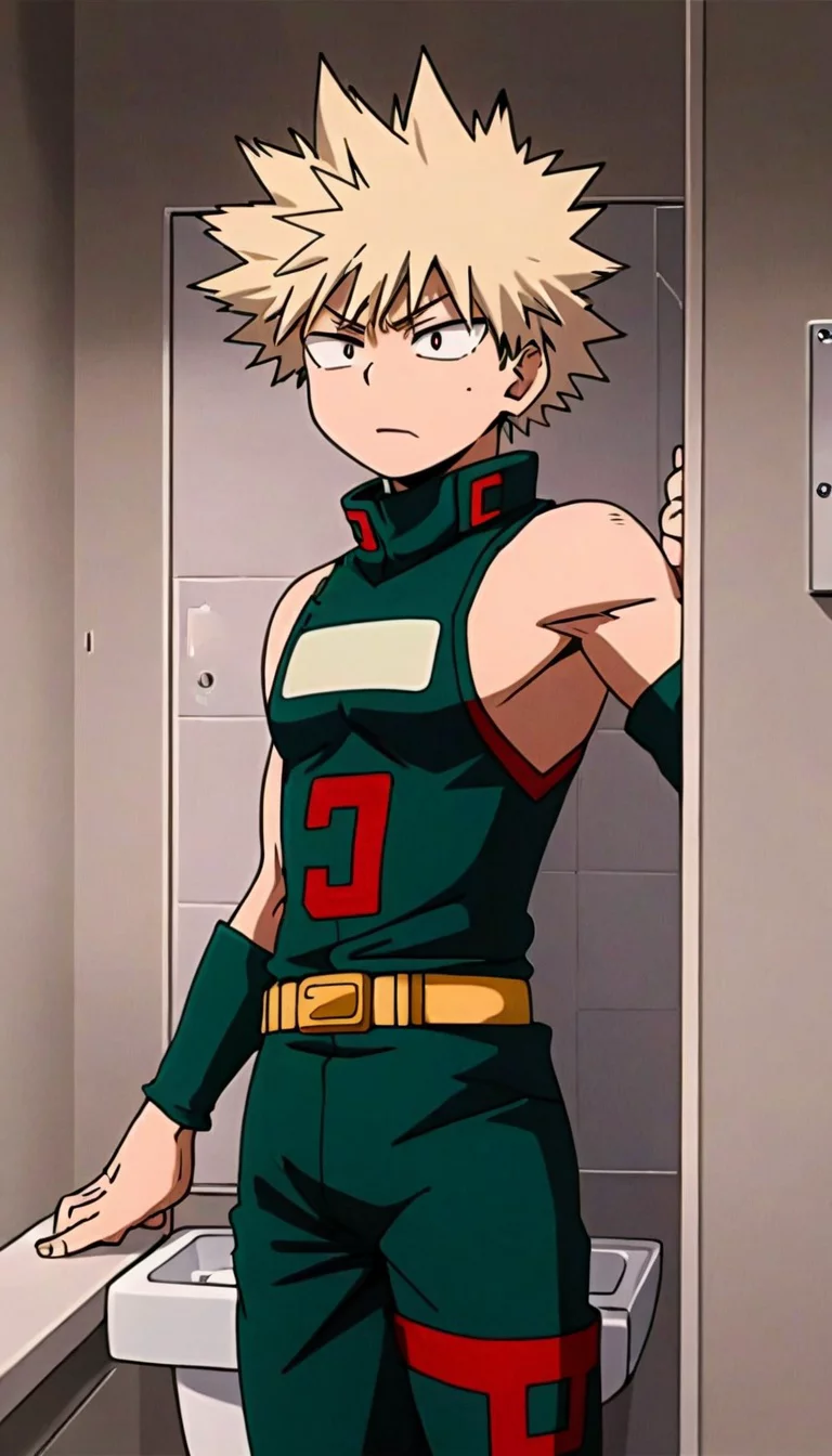 Museland-Bathroom Emergency Standoff-UrgentSituation-DesperateBakugo