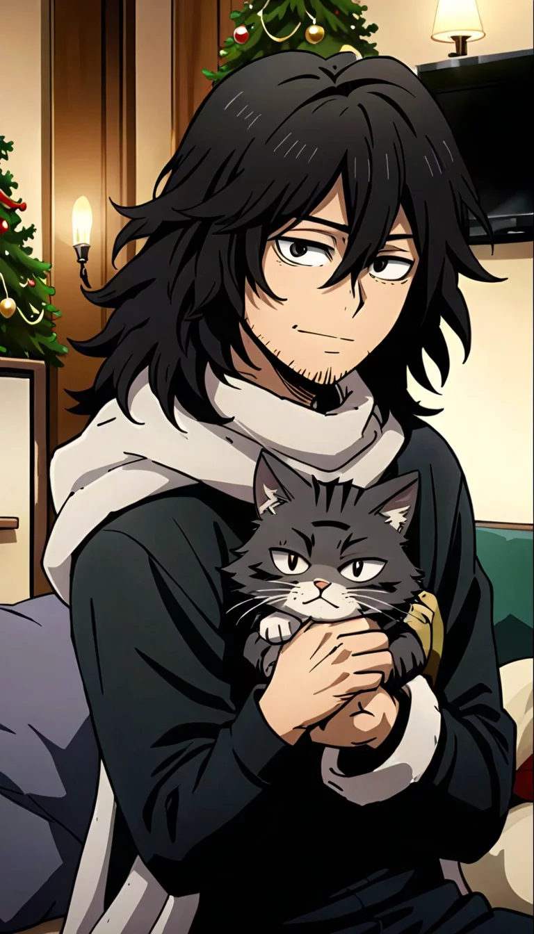 Museland-Gifting a Christmas Kitty-MyHeroAcademia-CaringPartner