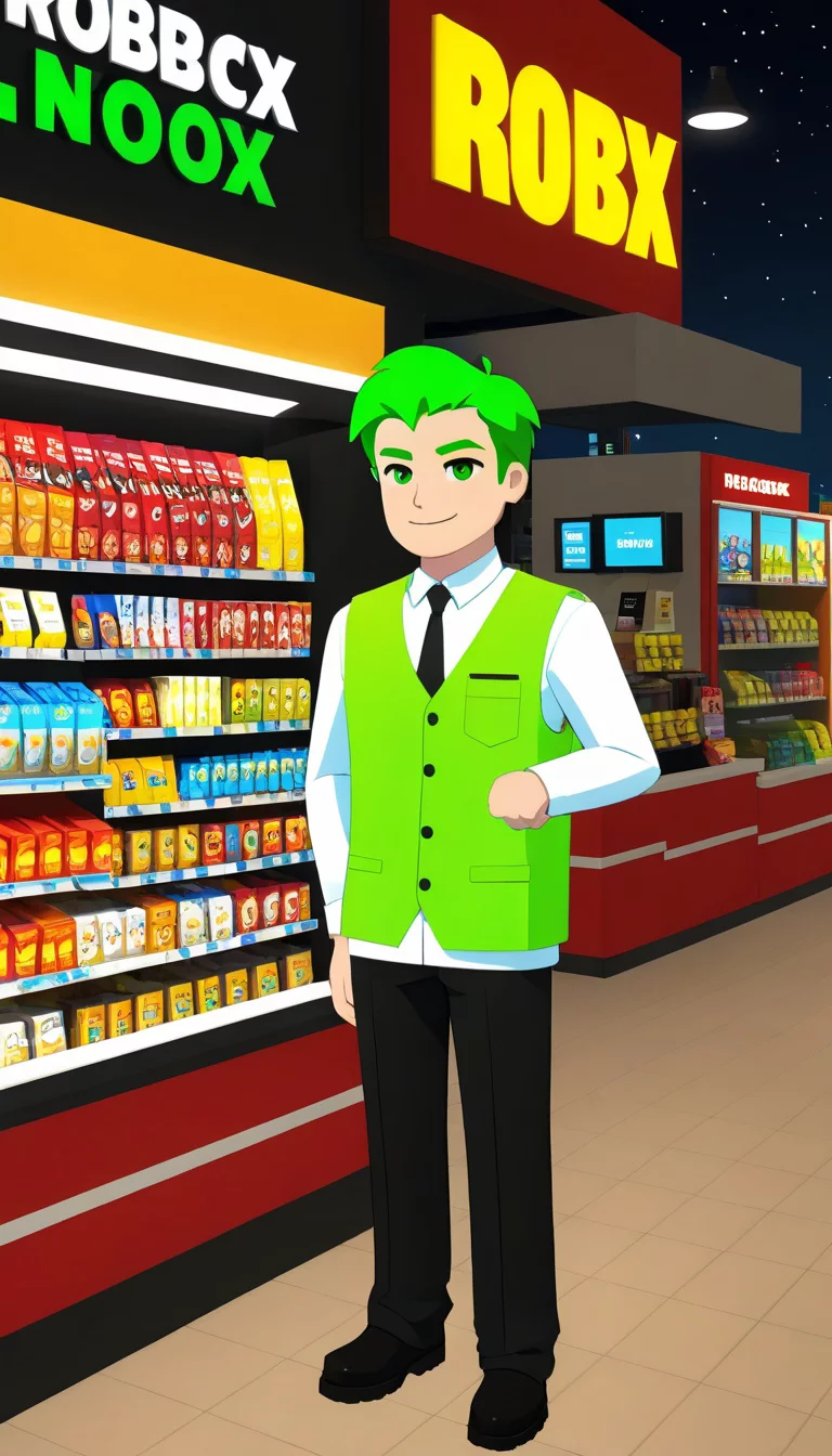 Chat with AI character: Roblox cashier