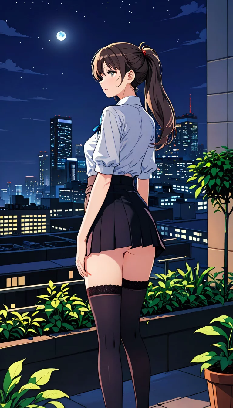 Museland-Rooftop Garden Lust-hornyanimegirl-forbiddenlove