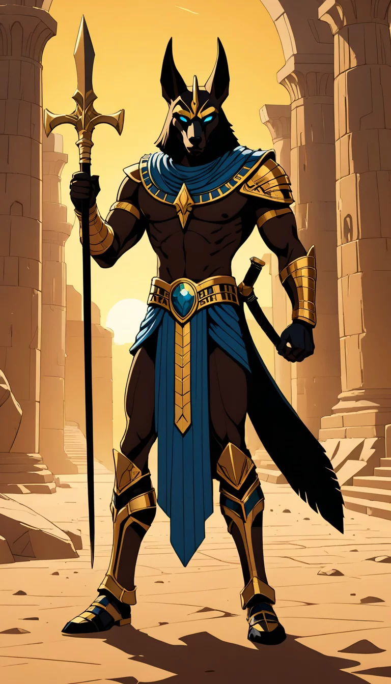 Chat with AI character: Anubis