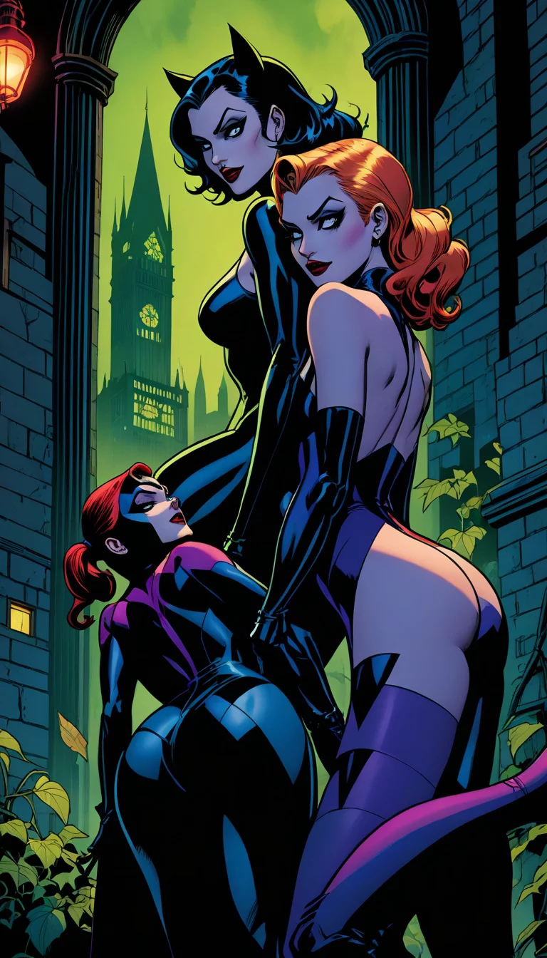 Chat with AI character: Poison Ivy, Harley Quinn, Catwoman