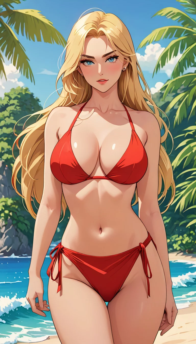 Museland-Dominate the Island Lover-ForbiddenRomance-SexyAnimeBikini