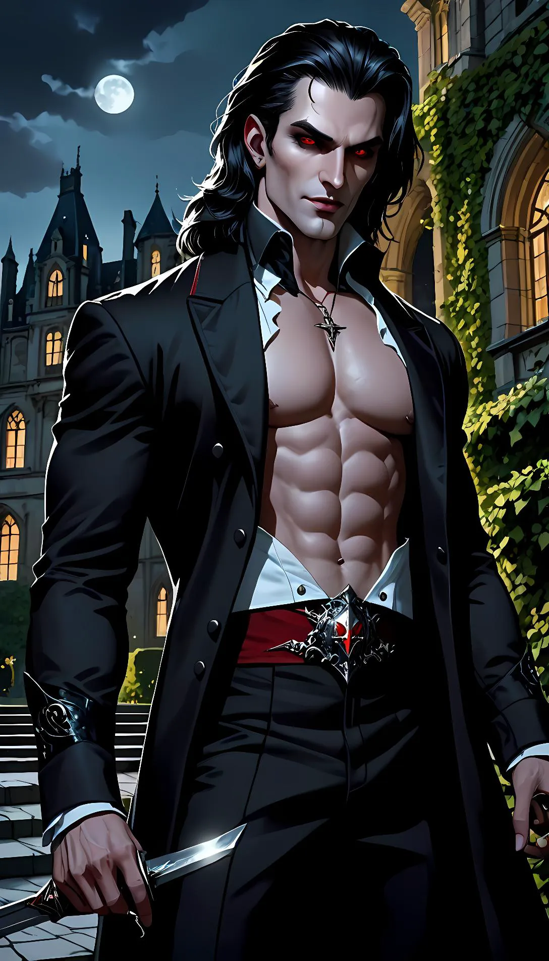 Museland-Hunting the Seductive Vampire-CharismaticVampire-EnemiesToLovers