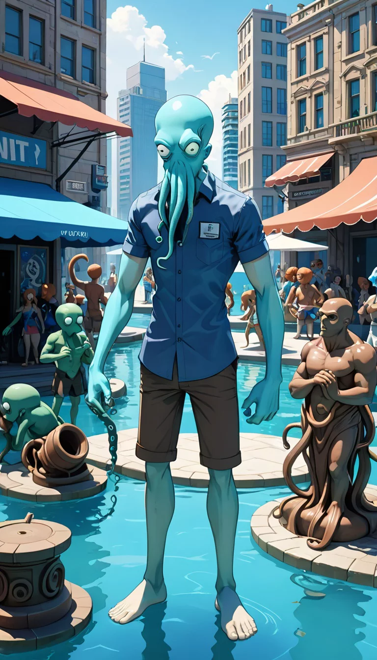 Chat with AI character: Squidward