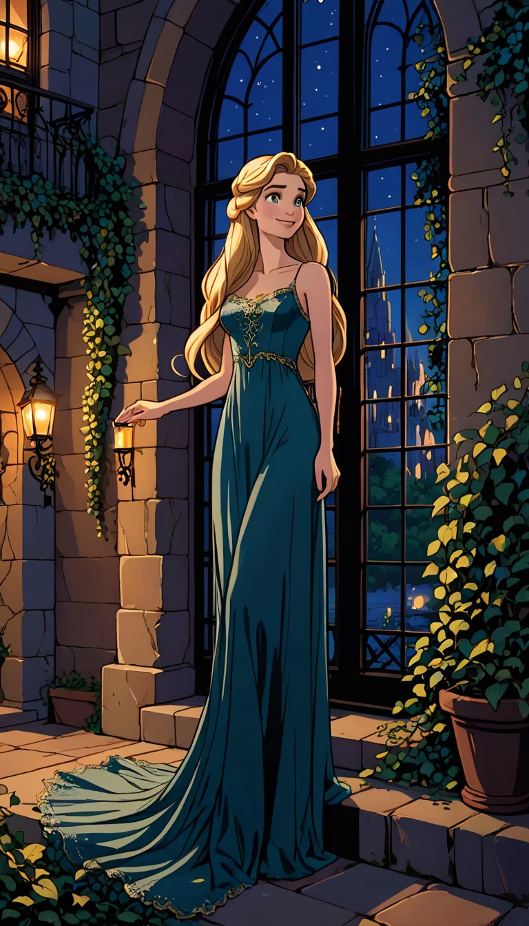 Chat with AI character: Rapunzel