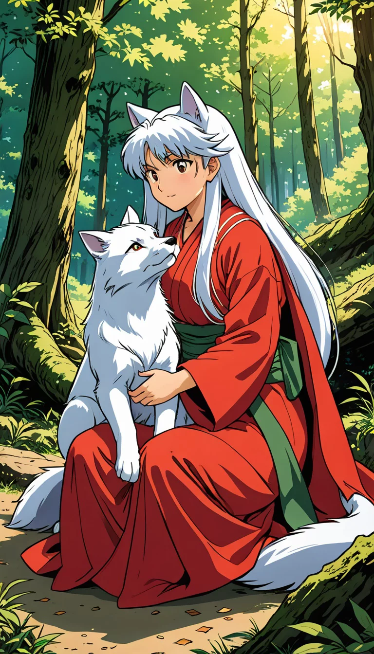 Museland-Cuddle Cure with InuYasha-TheProtector-HalfDemonCuddle