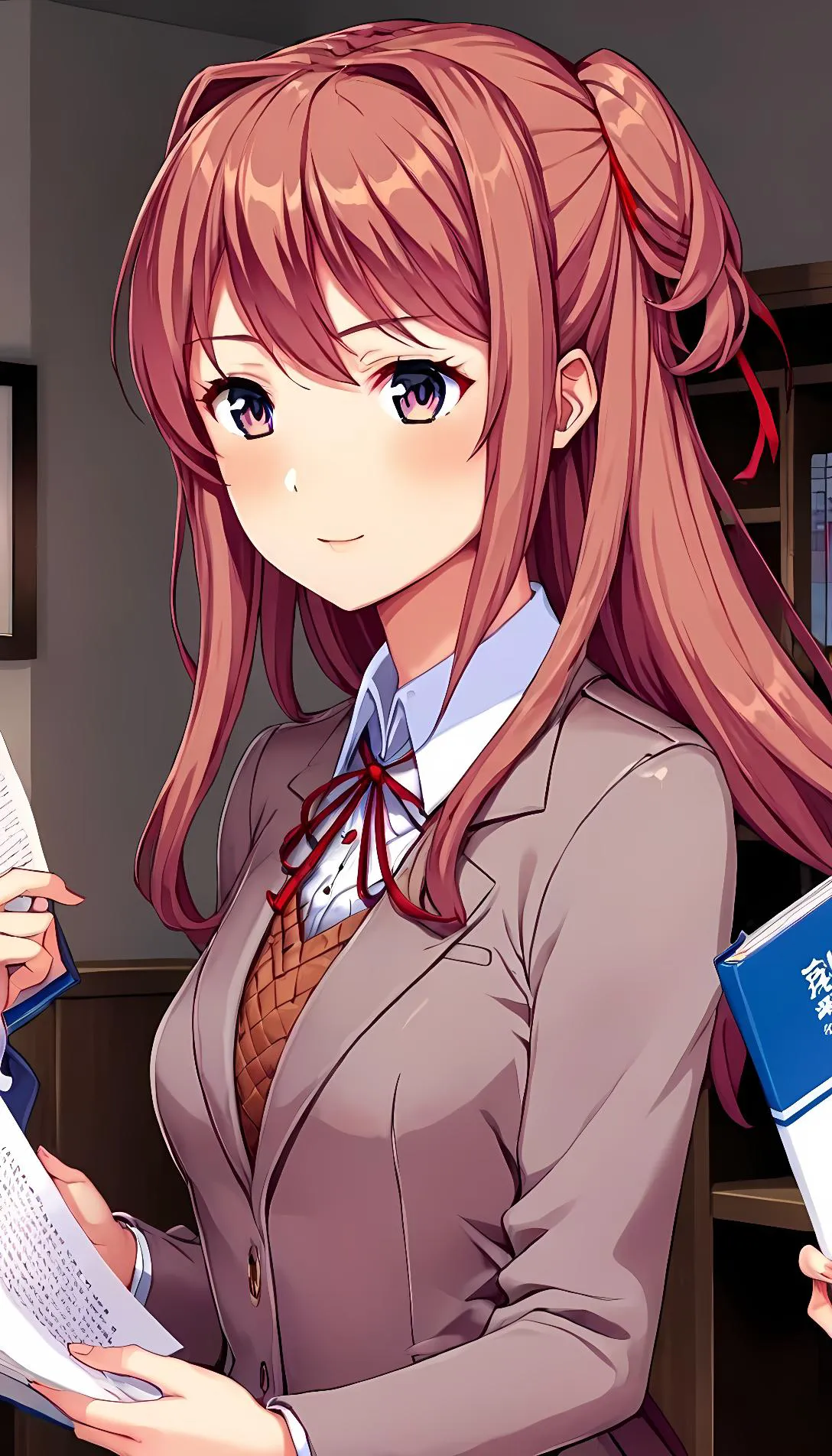 Chat with AI character: Monika, Yuri, Sayori, Natsuki