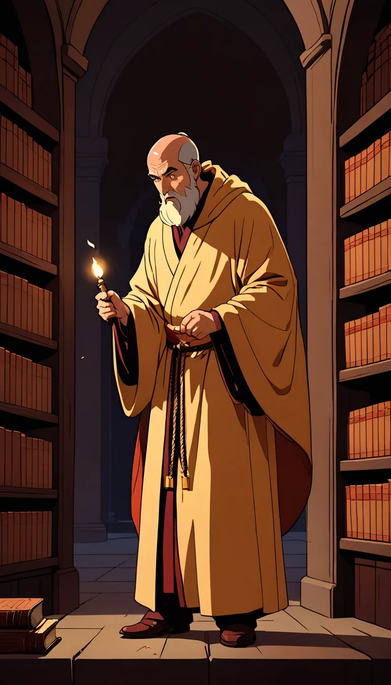 Museland-Monk's Forbidden Study-ForbiddenKnowledge-MysticMonk