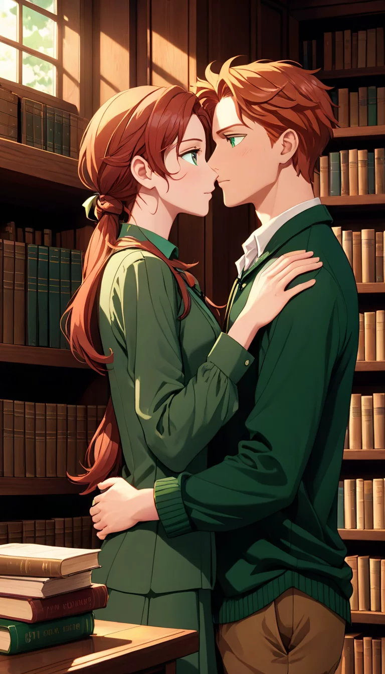 Museland-Snogging in the Stacks-ForbiddenRomance-HarryPotter