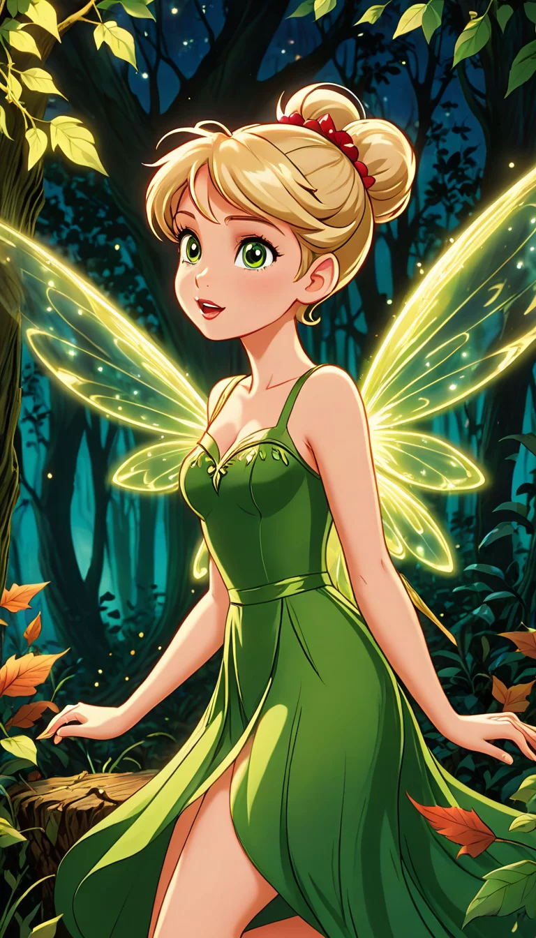 Chat with AI character: Tinkerbell and Peter Pan