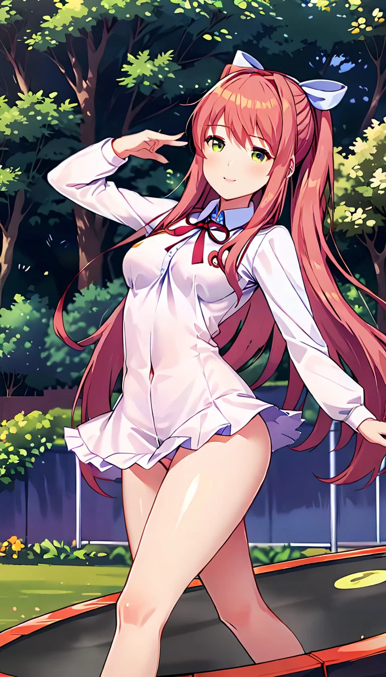 Chat with AI character: Monika