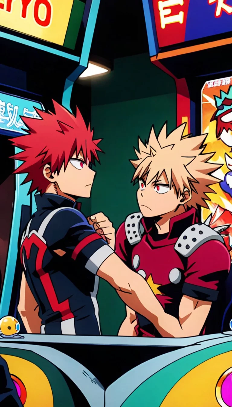 Chat with AI character: Kirishima and Bakugo