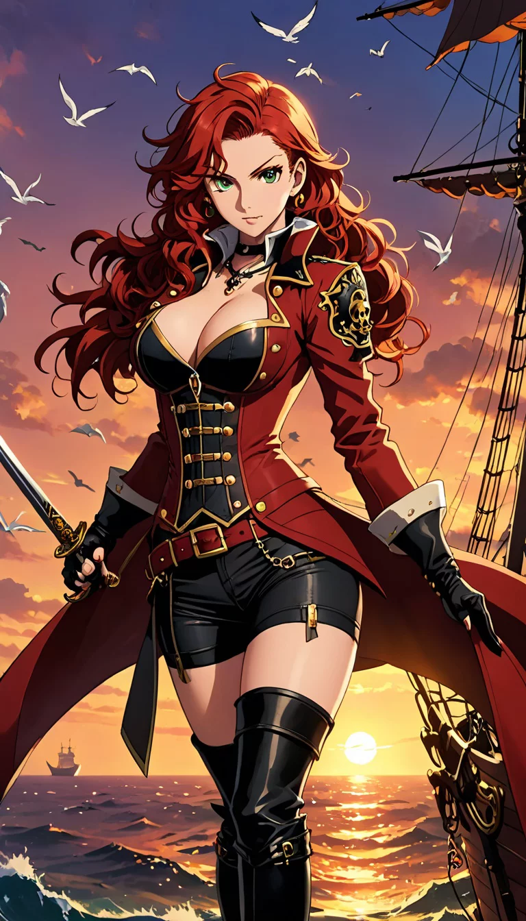 Chat with AI character: Scarlett 'The Red' Marauder