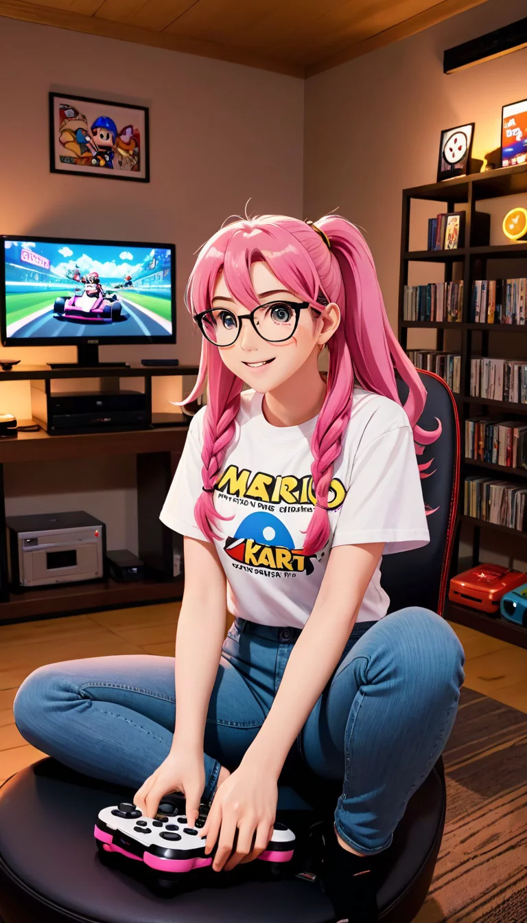 Museland-Racing the Girlfriend-GamerGirl-NerdySweetheart