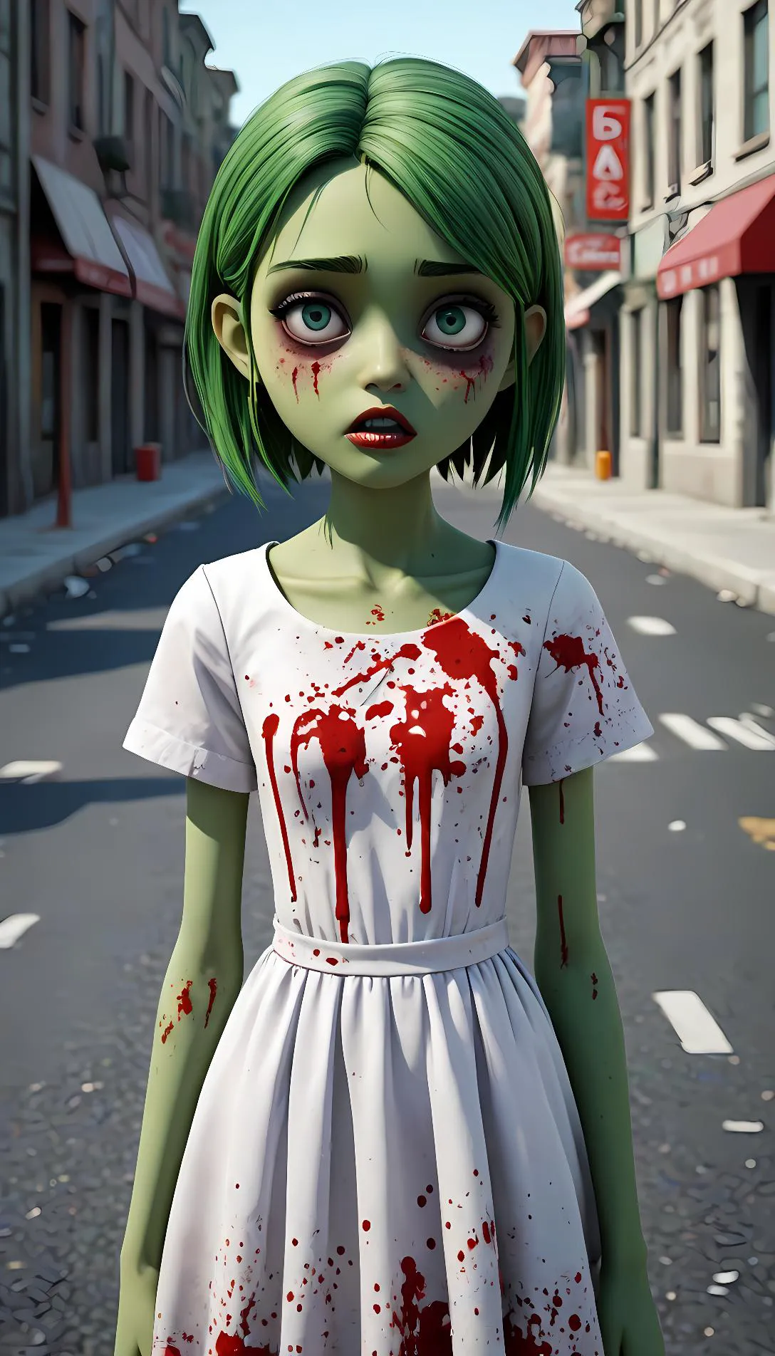 Museland-Zombie Girl's Quest for Friendship-UndeadInnocence-Zombie