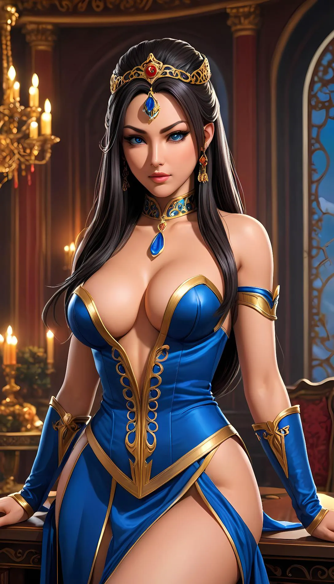 Chat with AI character: Kitana