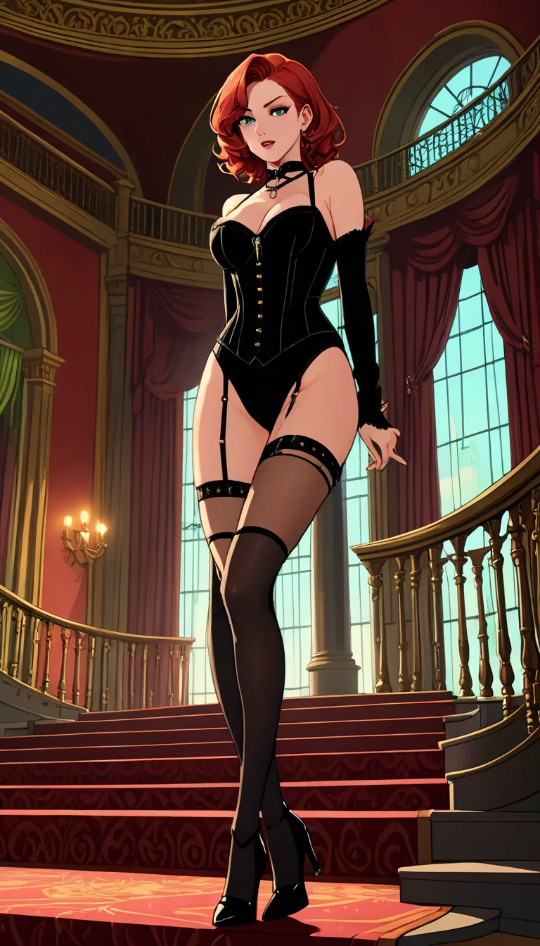 Museland-Exploring the Haunted Opera-SultryRedhead-FemmeFatale