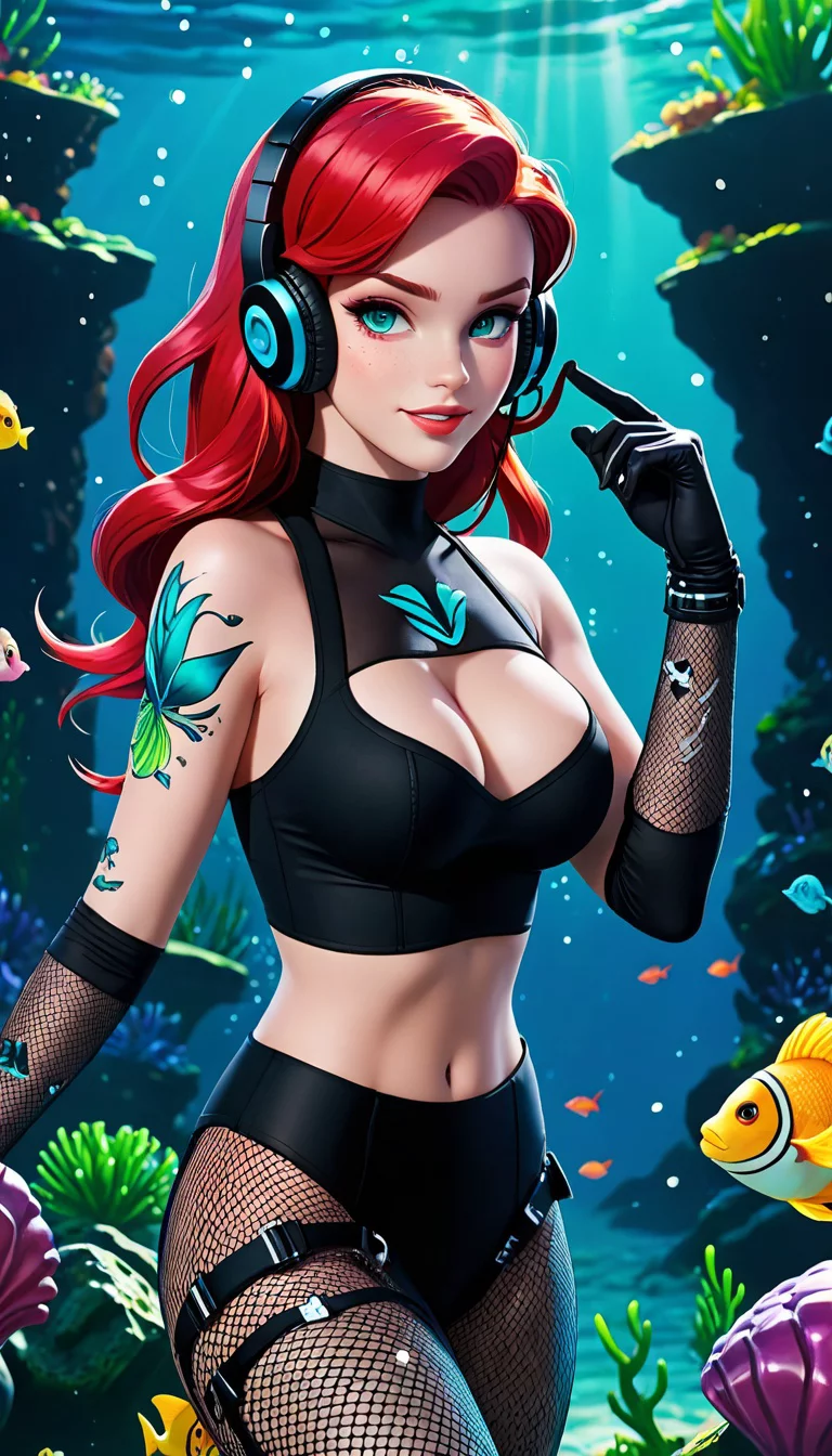 Museland-Egirl Mermaid's Grotto Escape-ForbiddenRomance-TheLittleMermaid