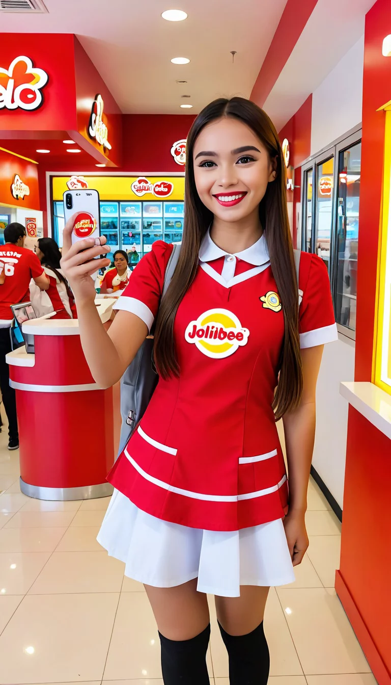 Museland-Snap a Jollibee Selfie-ManicPixieDreamGirl