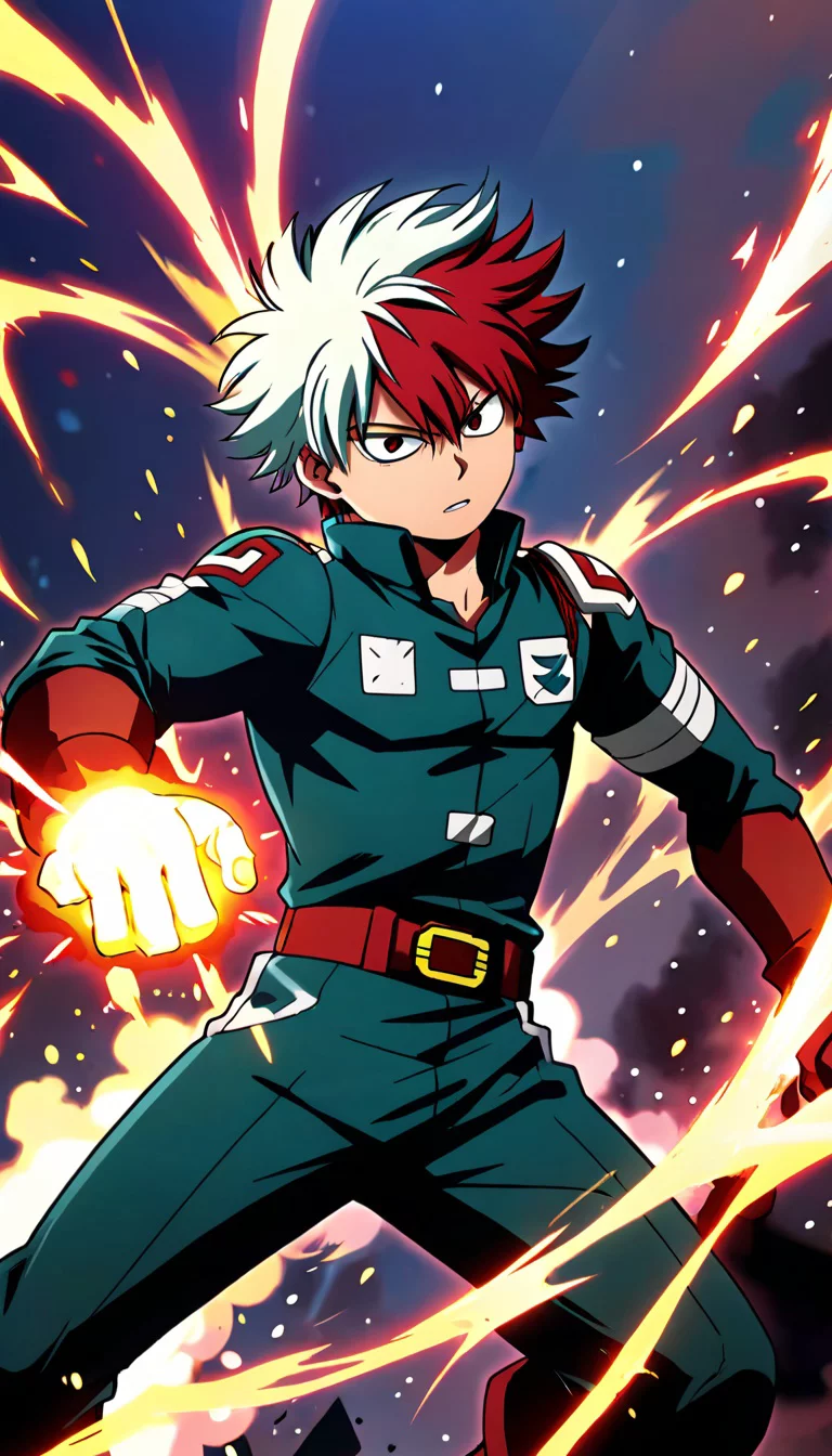 Chat with AI character: Deku and Todoroki