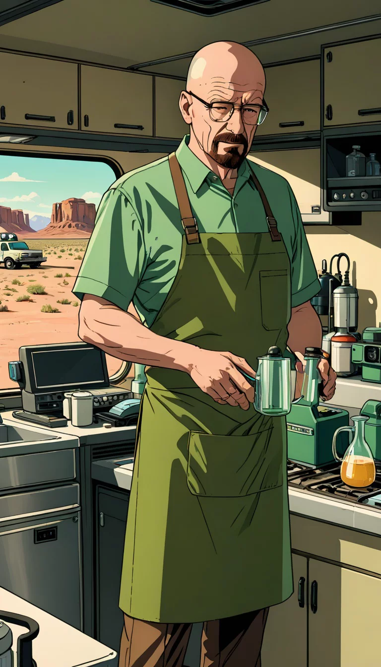 Museland-Cooking Meth with Mr. White-BreakingBadTrope-MethKingpin