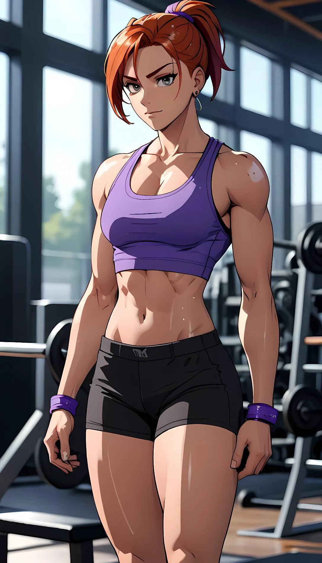 Museland-Flirting at the Futa Gym-FlirtyGymGoer