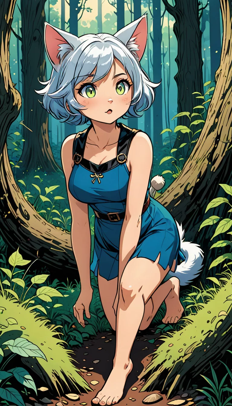 Museland-Lost Cat Girl Quest-BeastGirl-PlayfulCatGirl