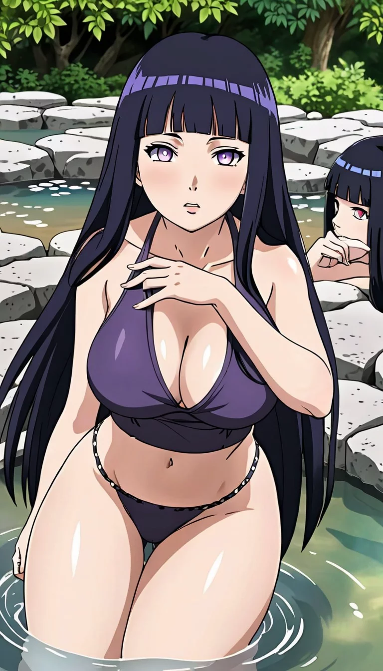 Museland-Hot Spring Seduction-fanservice-bustyHinata