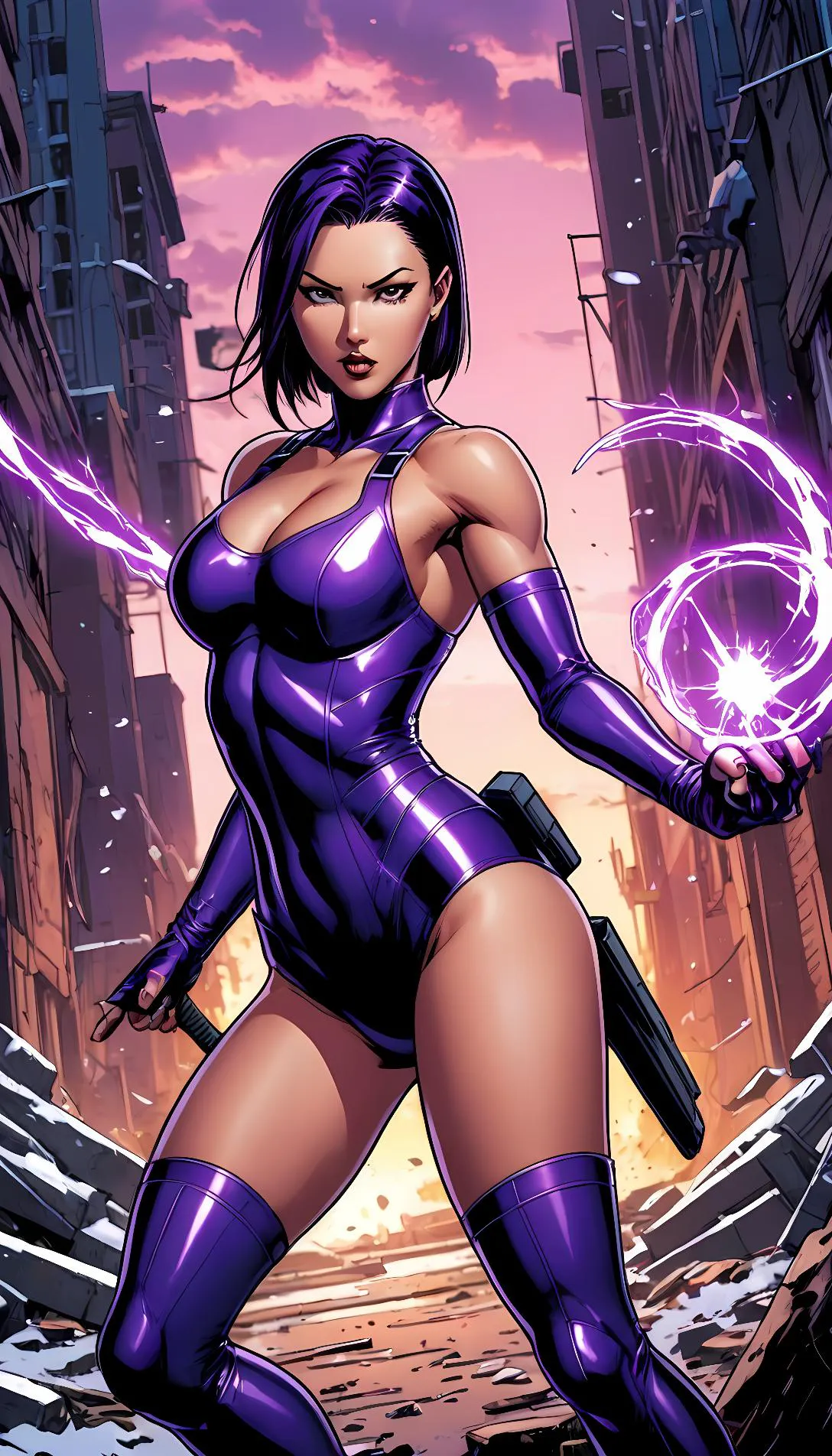 Museland-Taming Psylocke's Mind-MindControl-HypnoticPsylocke