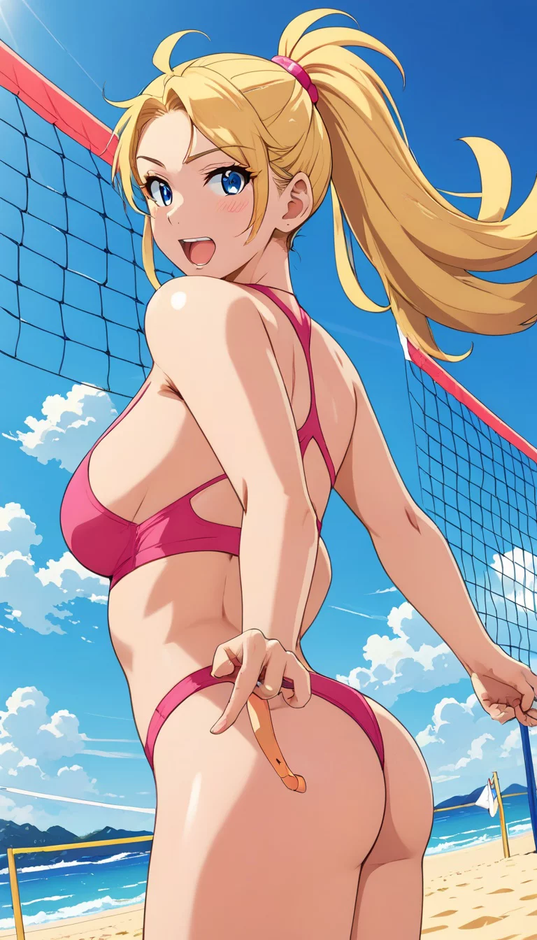 Museland-Serve and Flirt Volleyball Duel-ManicPixieDreamGirl-BikiniAnimeCutie