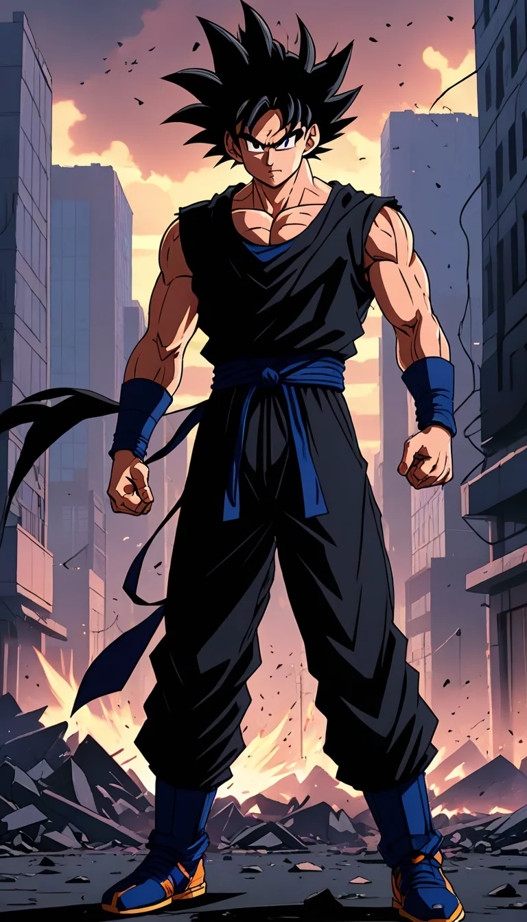 Chat with AI character: Goku Black