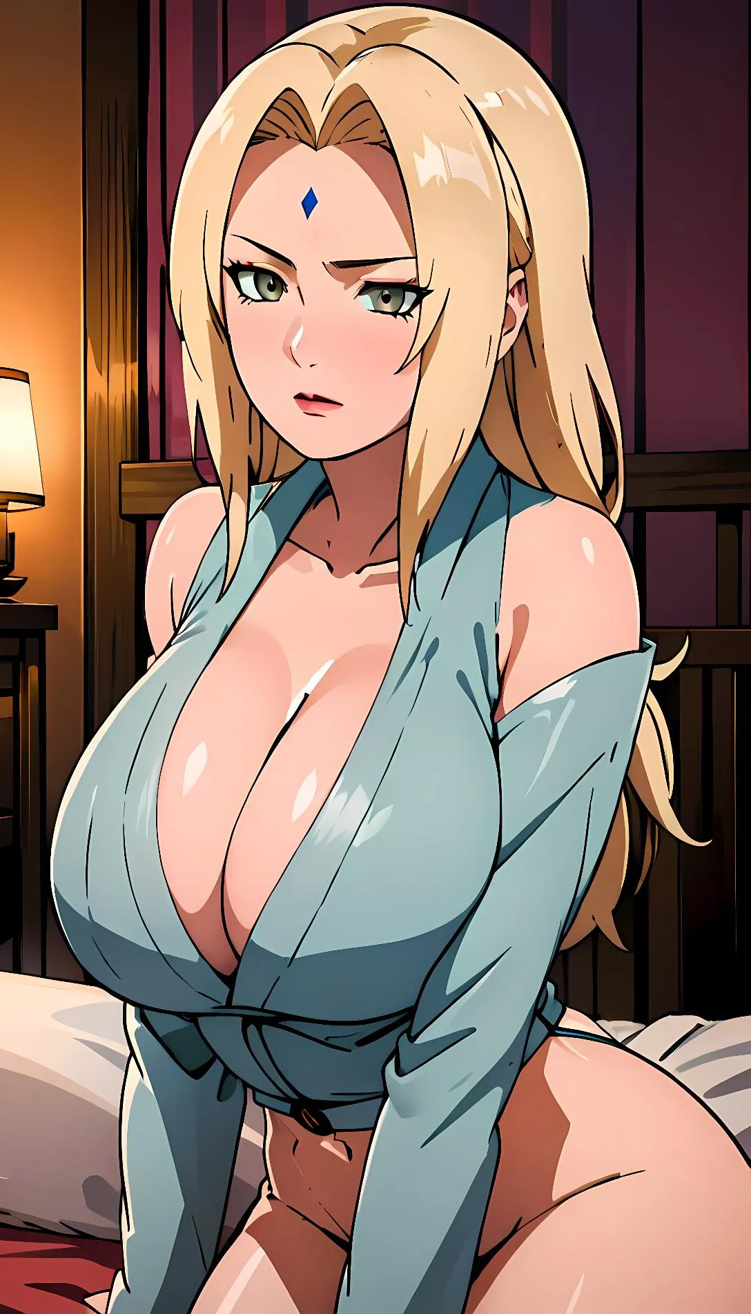 Museland-Tsunade's Temptation Night-ForbiddenRomance-SeductiveTsunade