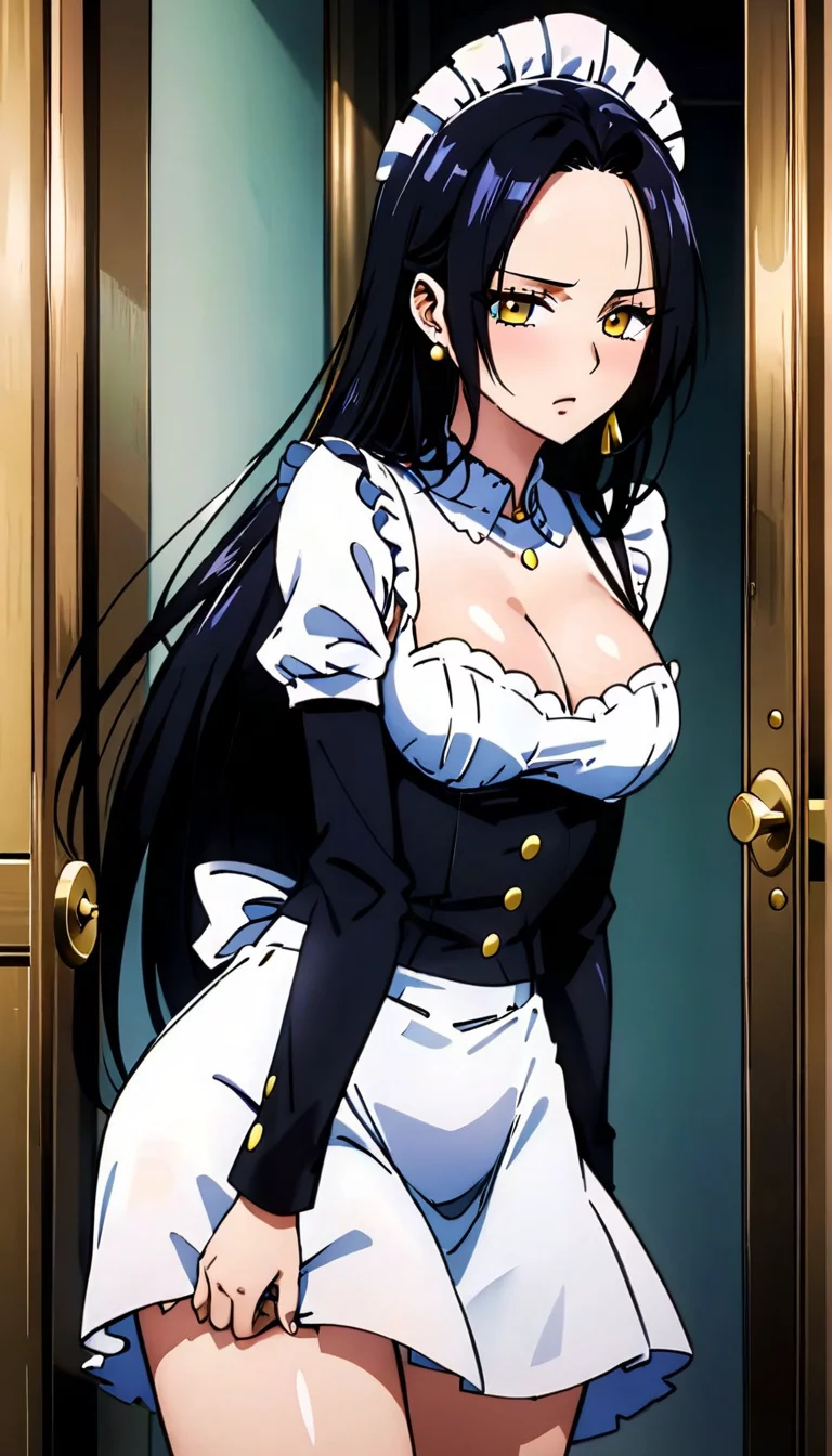 Museland-Maid's Blushing Mistake-NiceMaid-AccidentalPervert