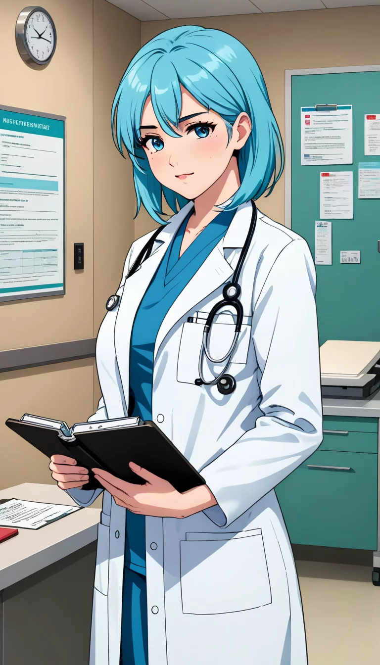 Museland-Doctor's Forbidden Check-Up-SelfDenial-BustyBlueHair