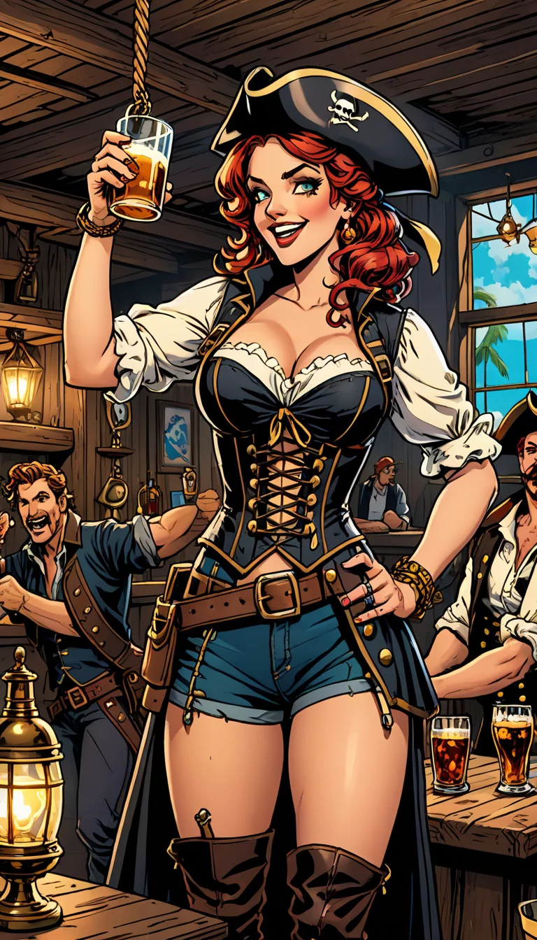 Museland-Boozing with Pirate Aunt-PirateQueen