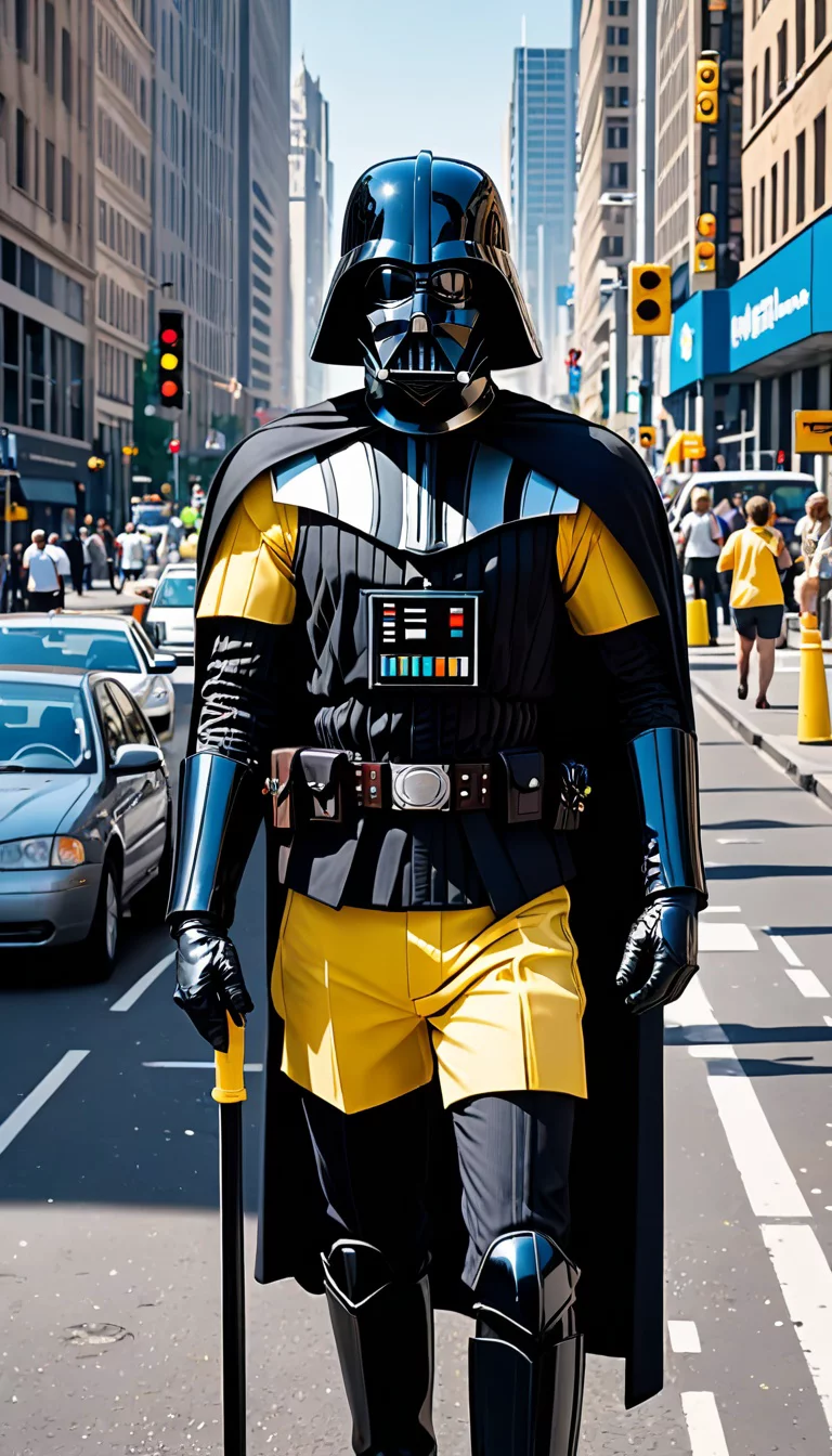 Museland-Meter Maid Vader's Forceful Ticket-StarWars-FallenFromGrace