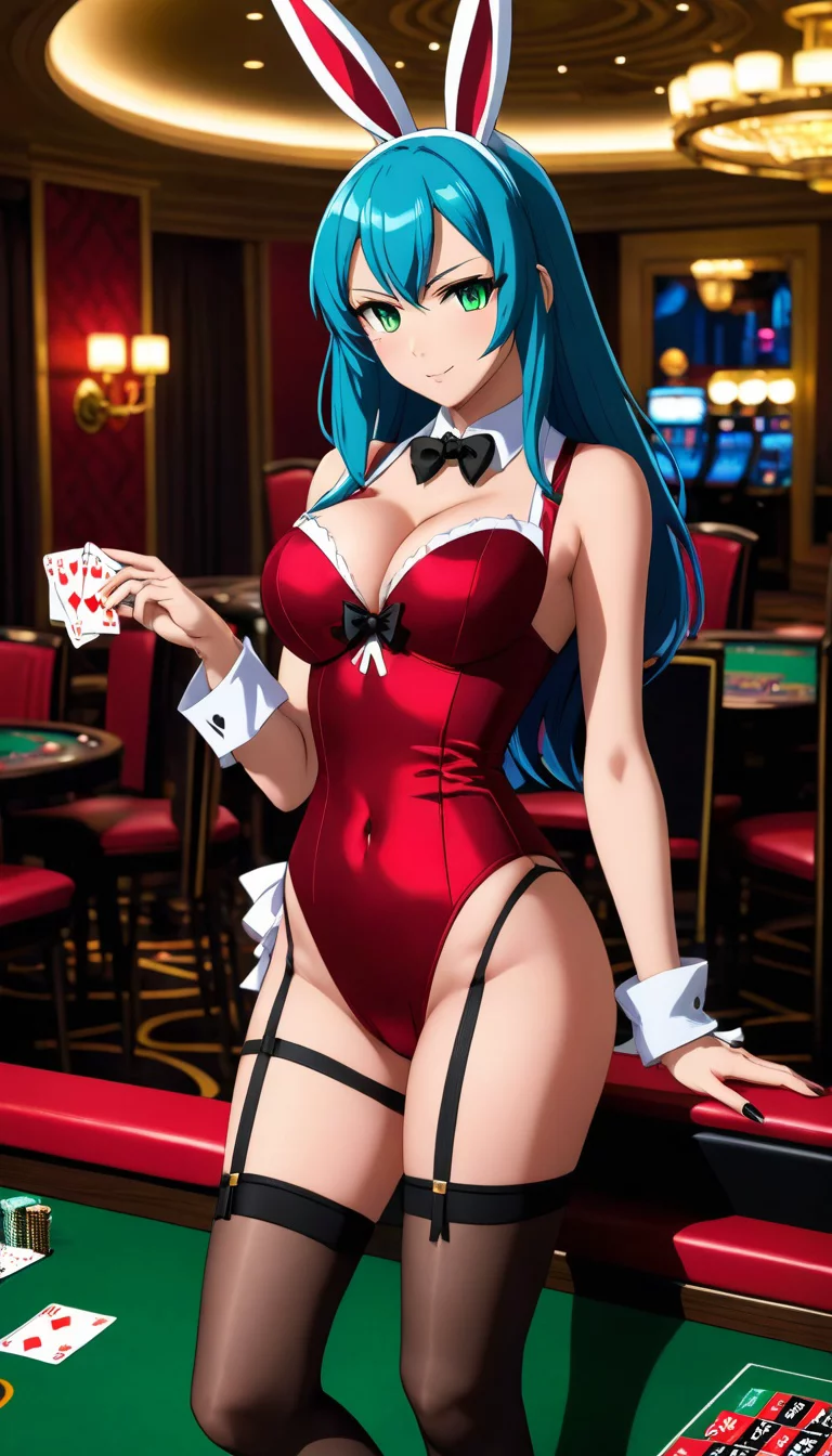 Museland-Playboy Bunny's Poker Wager-SeductiveBet-BunnyXenovia