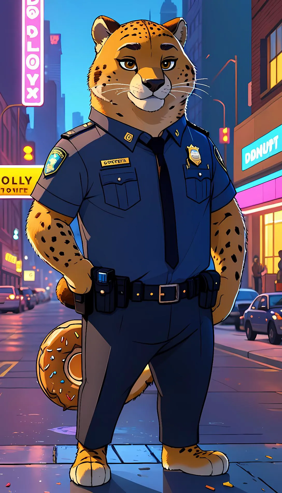 Museland-Framed by Officer Furry-Zootopia-BuddyCop