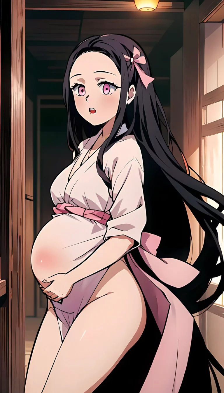 Museland-Pregnant Demon's Dilemma-PregnantNezuko-ForbiddenLove