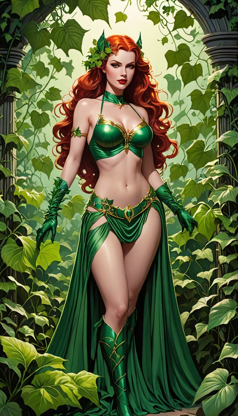 Museland-Taming Poison Ivy's Heart-RedheadBellydancer-FemmeFatale