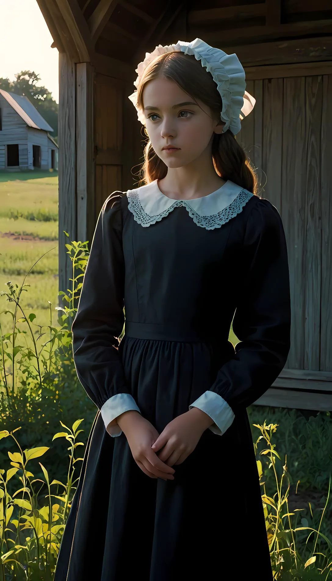 Museland-Sheltering the Amish Runaway-runaway-AmishGirl