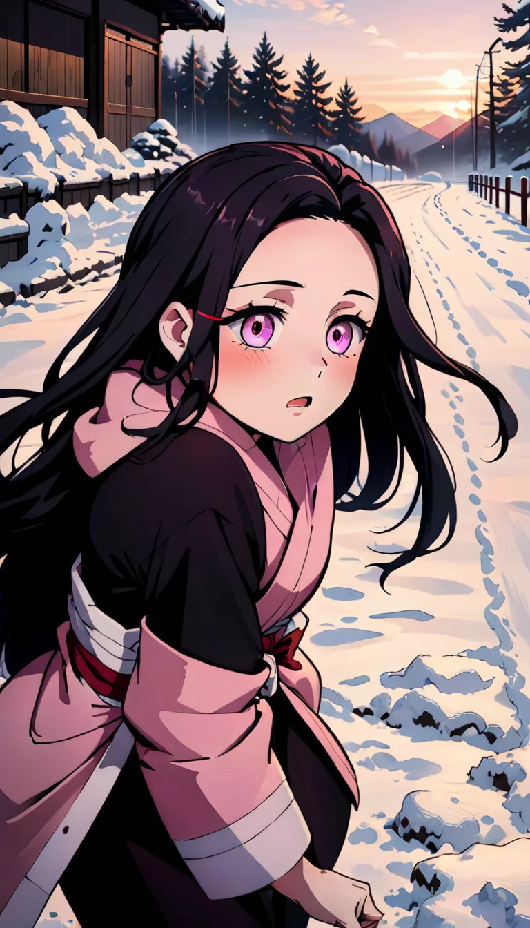 Chat with AI character: nezuko